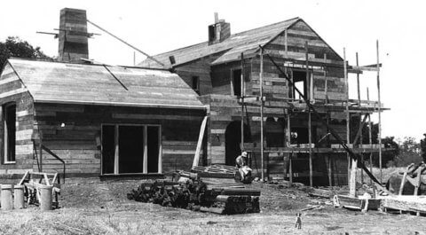 Old house construction