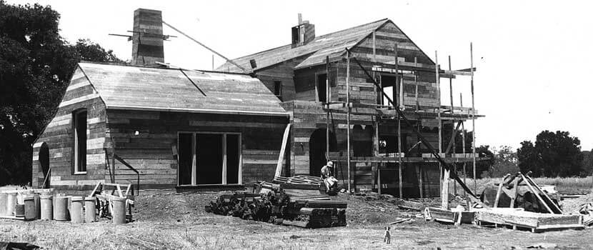 Old house construction